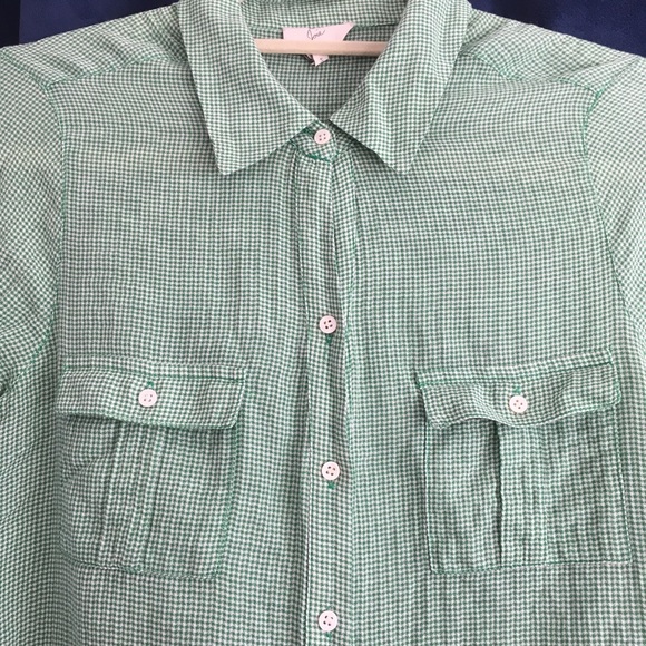 Joie | Mini Houndstooth Button-Down - Picture 5 of 8